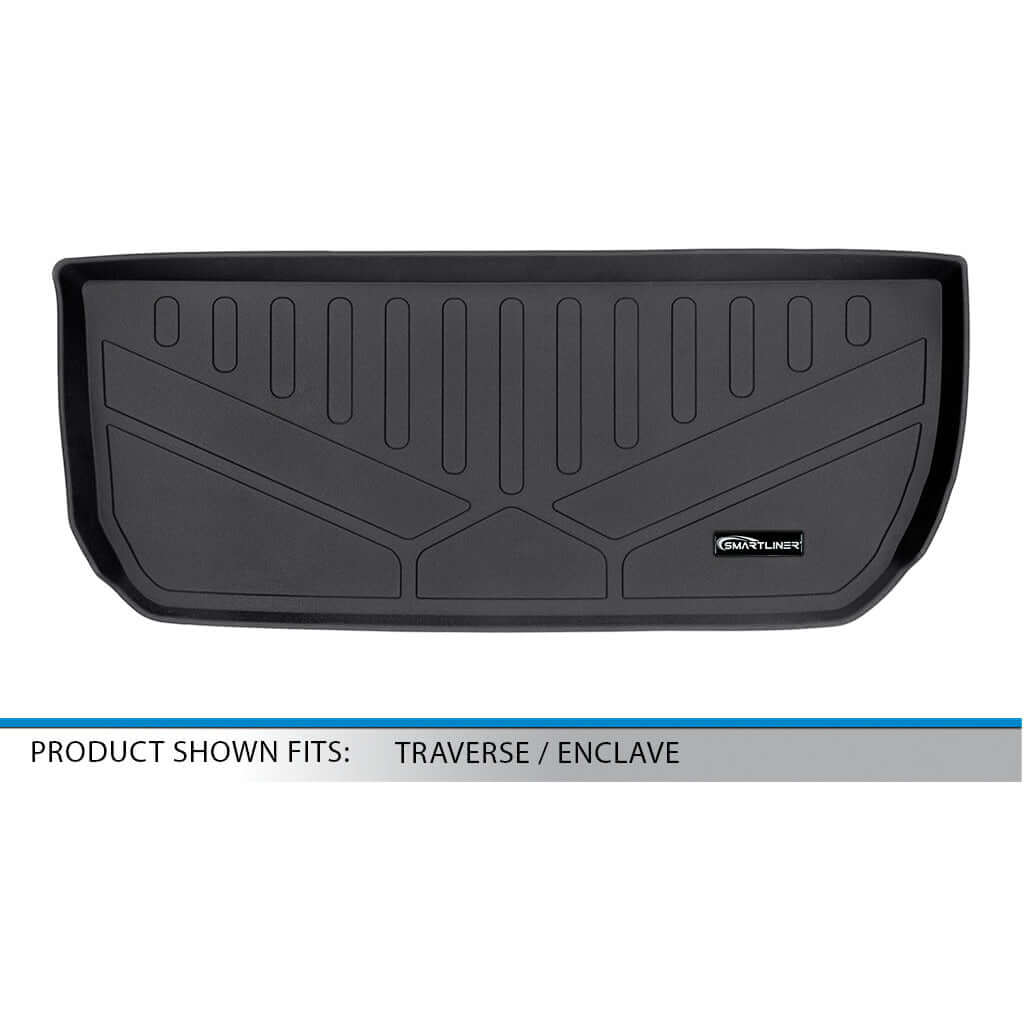 SMARTLINER Custom Fit Floor Liners For Traverse/Enclave with 2nd Row Bucket Seats Smartliner USA