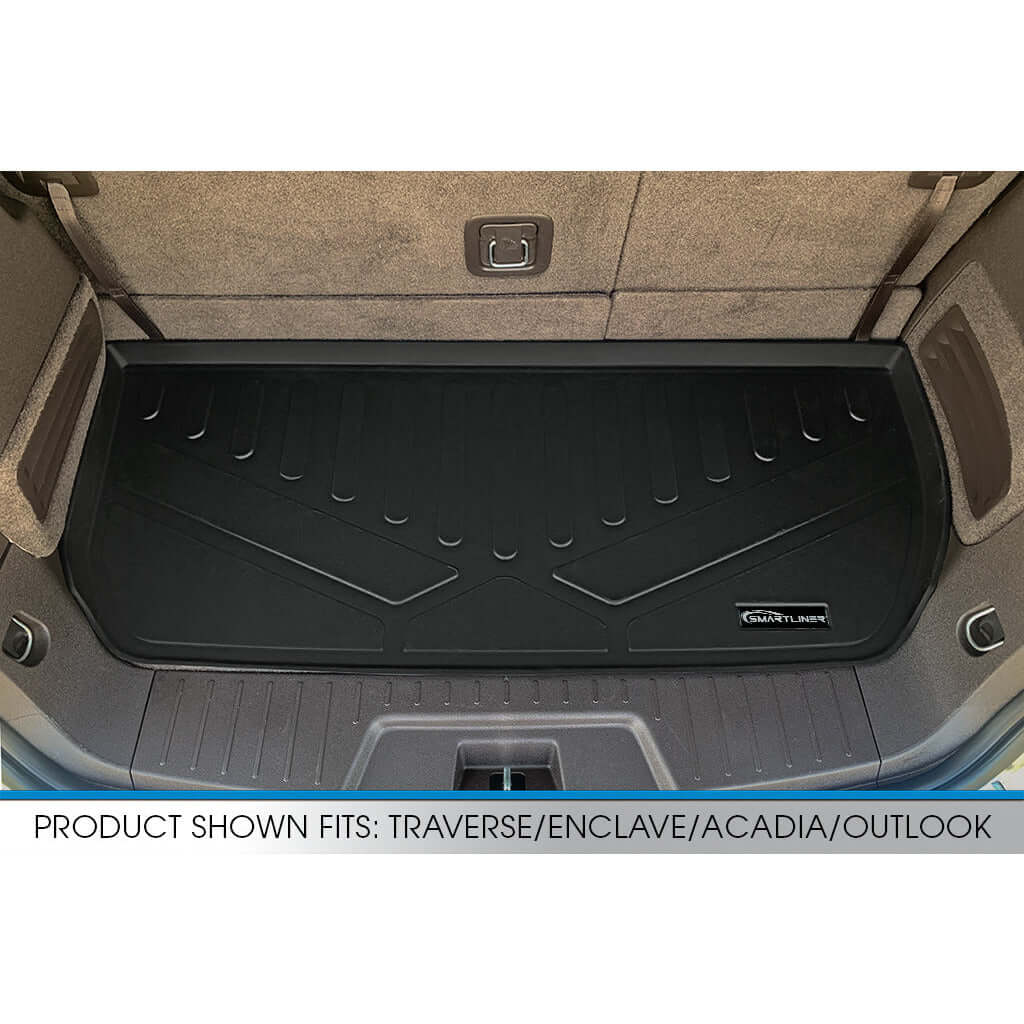 SMARTLINER Custom Fit Floor Liners For Traverse/Enclave with 2nd Row Bucket Seats Smartliner USA