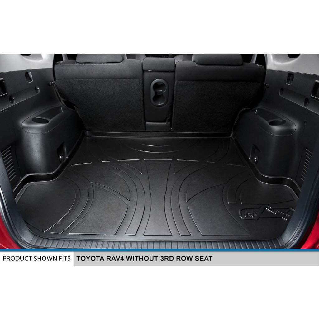 SMARTLINER Custom Fit Floor Liners For 2006-2012 Toyota RAV4 (without 3rd Row Seat) Smartliner USA