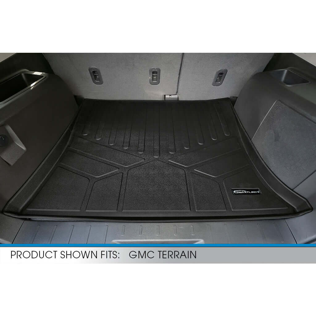 Smart Trim™ Custom Fit Floor Liners For 2011-2017 Chevy Equinox / GMC Terrain (with Dual Front Floor Posts) Smartliner USA