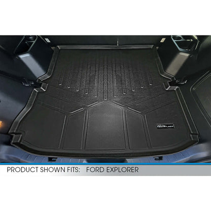 SMARTLINER Custom Fit Floor Liners For 2015-2016 Ford Explorer with 2nd Row Center Console Smartliner USA