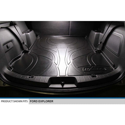 SMARTLINER Custom Fit Floor Liners For 2017-2019 Ford Explorer (without 2nd Row Center Console) Smartliner USA