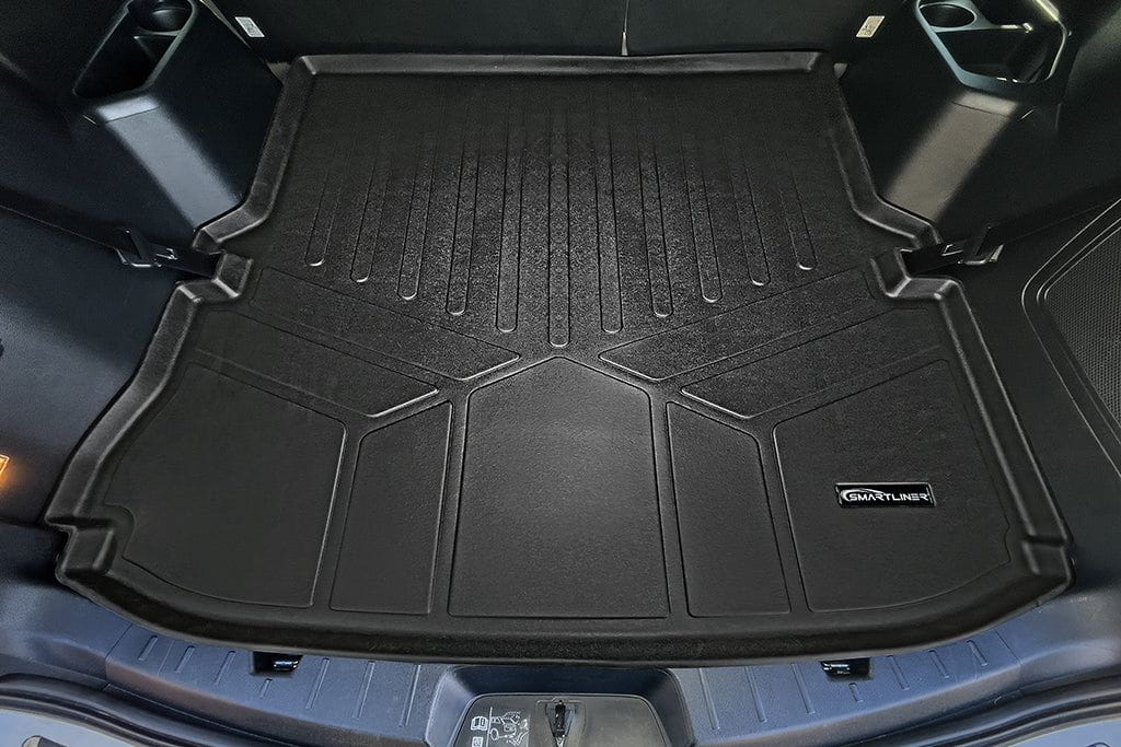 SMARTLINER Custom Fit Floor Liners For 2017-2019 Ford Explorer without 2nd Row Center Console Smartliner USA