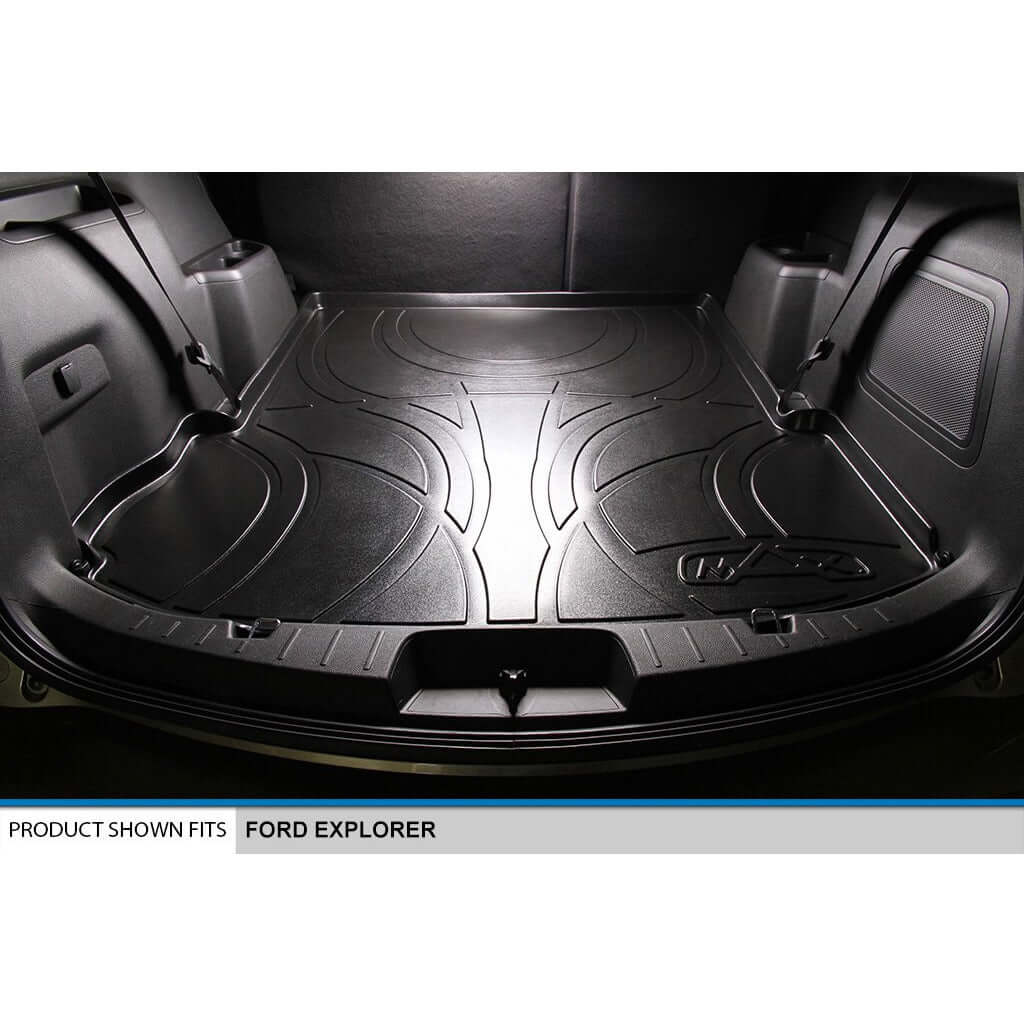 SMARTLINER Custom Fit Floor Liners For 2015-2016 Ford Explorer with 2nd Row Center Console Smartliner USA