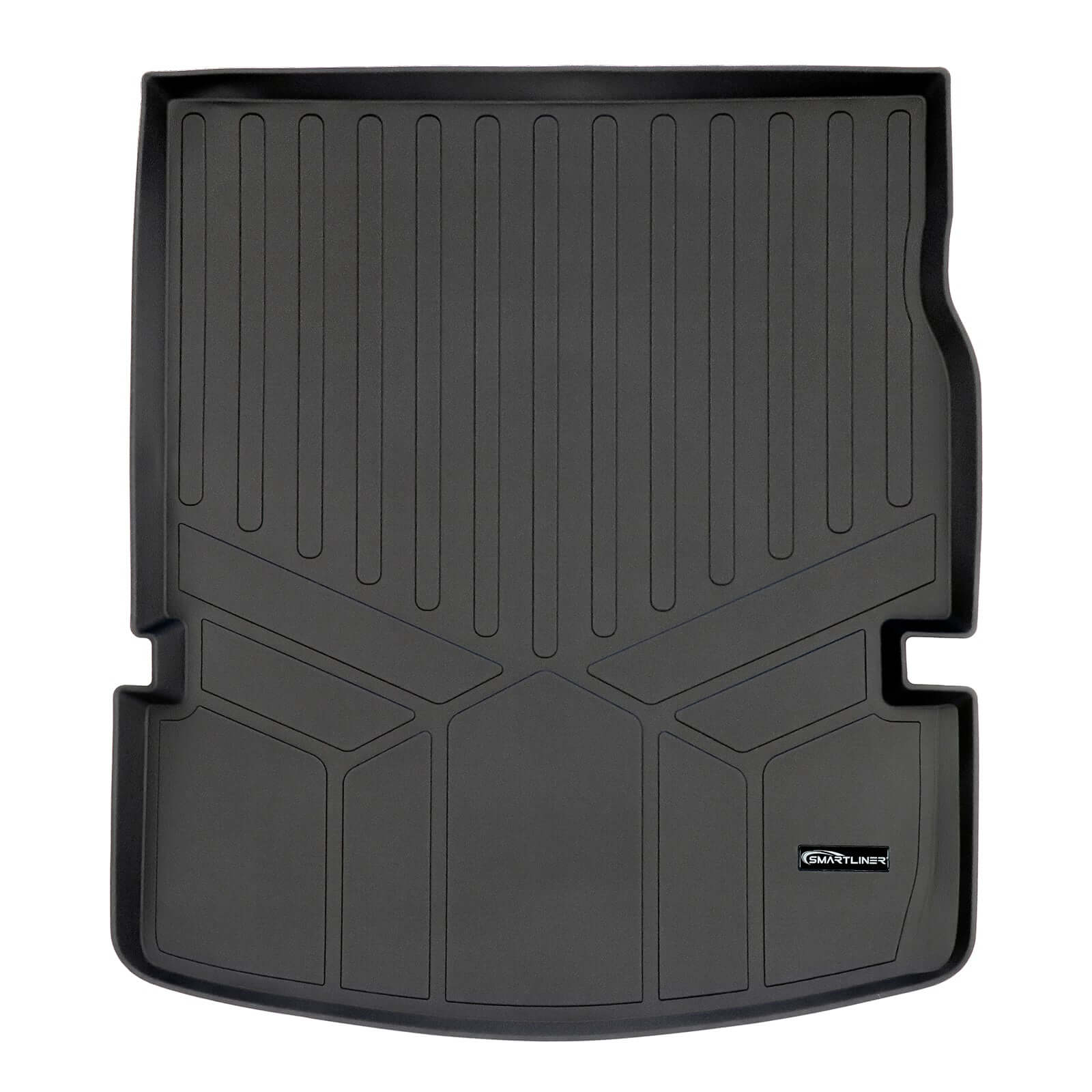 Smart Trim™ Custom Fit Floor Liners For 2013-16 Durango with 1st Row Dual Floor Hooks & 2nd Row Bench Seat Smartliner USA