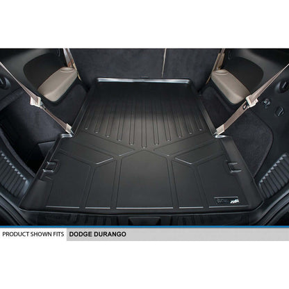 Smart Trim™ Custom Fit Floor Liners For 2013-16 Durango with 1st Row Dual Floor Hooks & 2nd Row Bench Seat Smartliner USA