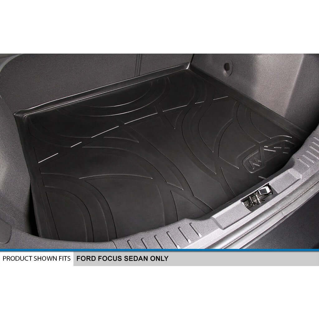 SMARTLINER Custom Fit Floor Liners For 2012-2018 Ford Focus Sedan (No SR or Electric Models) Smartliner USA