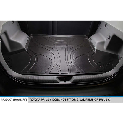 SMARTLINER Custom Fit Floor Liners For 2012-2017 Toyota Prius V Smartliner USA