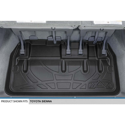 Smart Trim™ Custom Fit Floor Liners For 2013 2020 Toyota Sienna 7 Passenger Model Smartliner USA