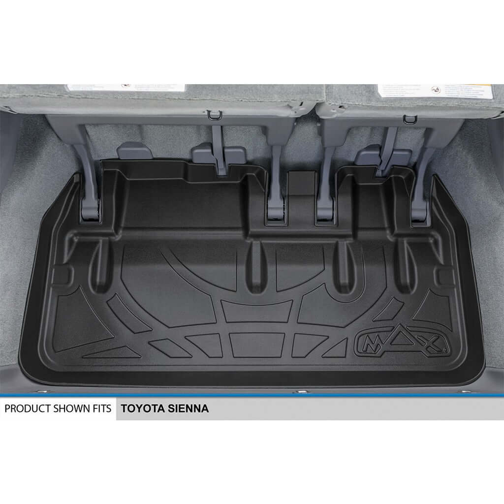 Smart Trim™ Custom Fit Floor Liners For 2013 2020 Toyota Sienna 7 Passenger Model Smartliner USA