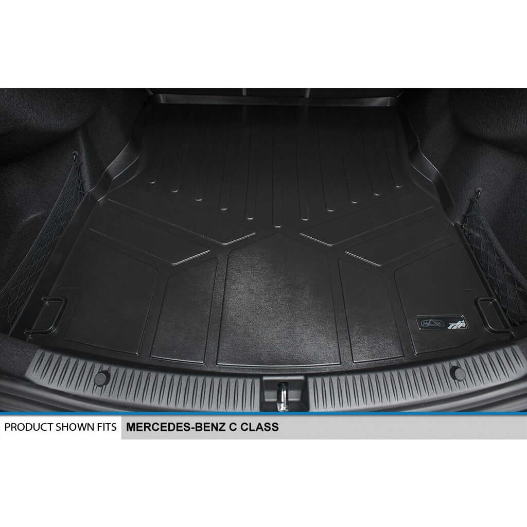 Smart Trim™ Custom Fit Floor Liners For 2015-2021 Mercedes Benz C Class Sedan (No Hybrid Models) Smartliner USA