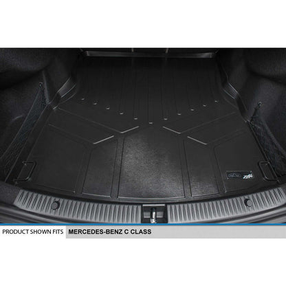 Smart Trim™ Custom Fit Floor Liners For 2015-2021 Mercedes Benz C Class Sedan (No Hybrid Models) Smartliner USA