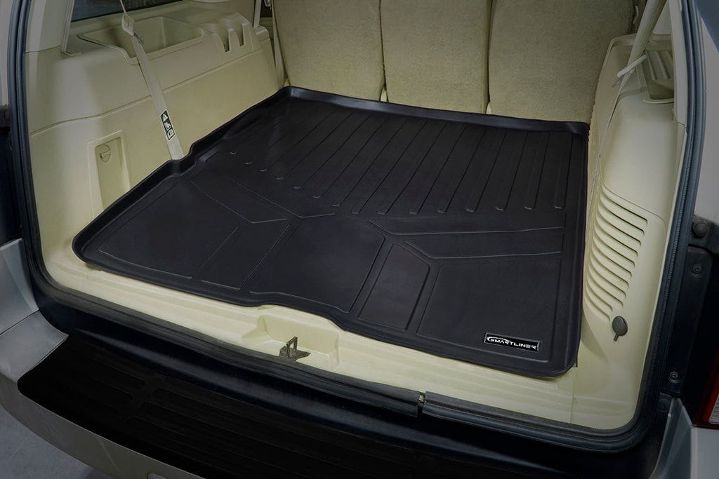 Smart Trim™ Custom Fit Floor Liners For 2007 - 2010 Ford Expedition/Lincoln Navigator (with Console) Smartliner USA