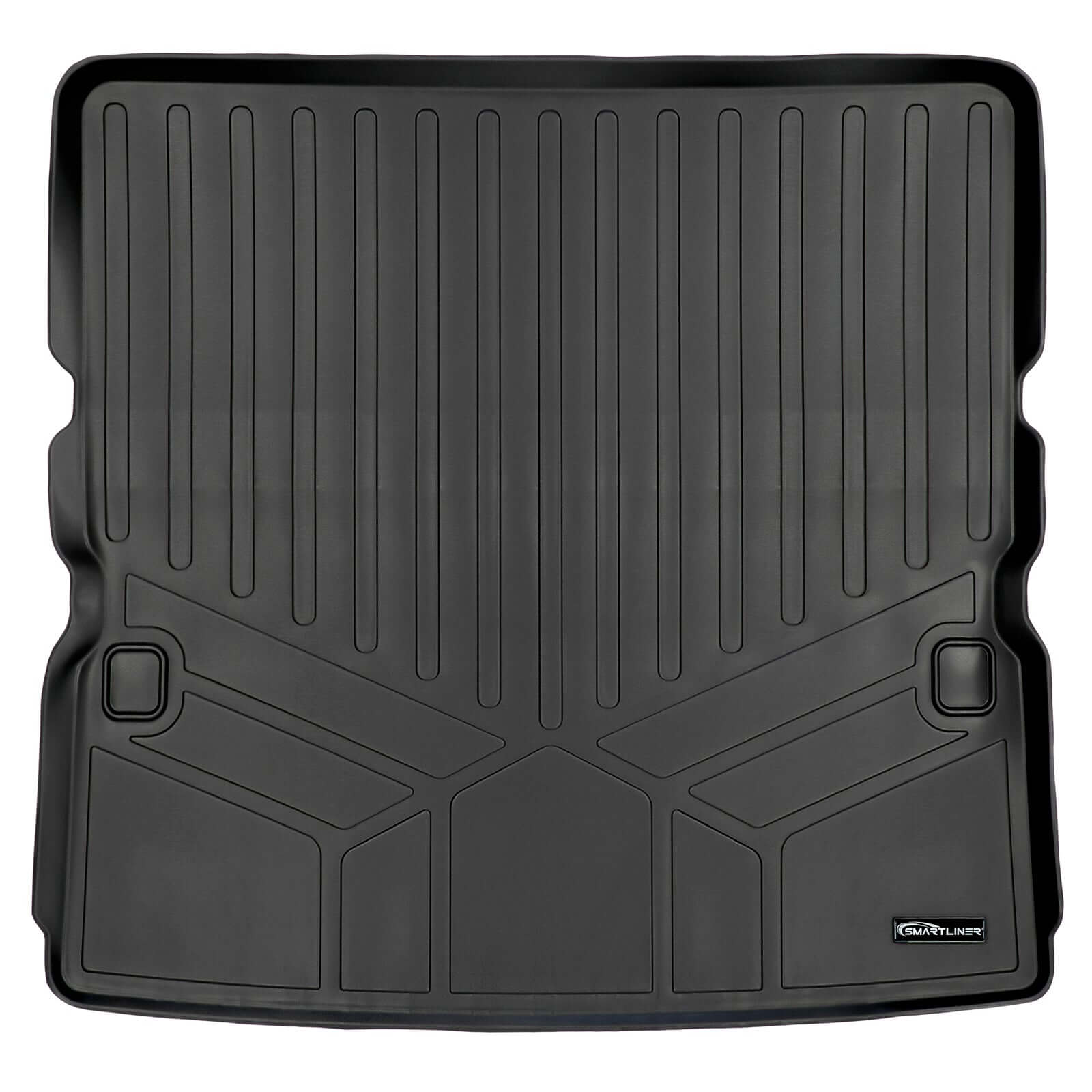 SMARTLINER Custom Fit Floor Liners For 2019-2024 Infiniti QX80 and 2019-2024 Nissan Armada No Bucket Seats & Center Console Only Smartliner USA