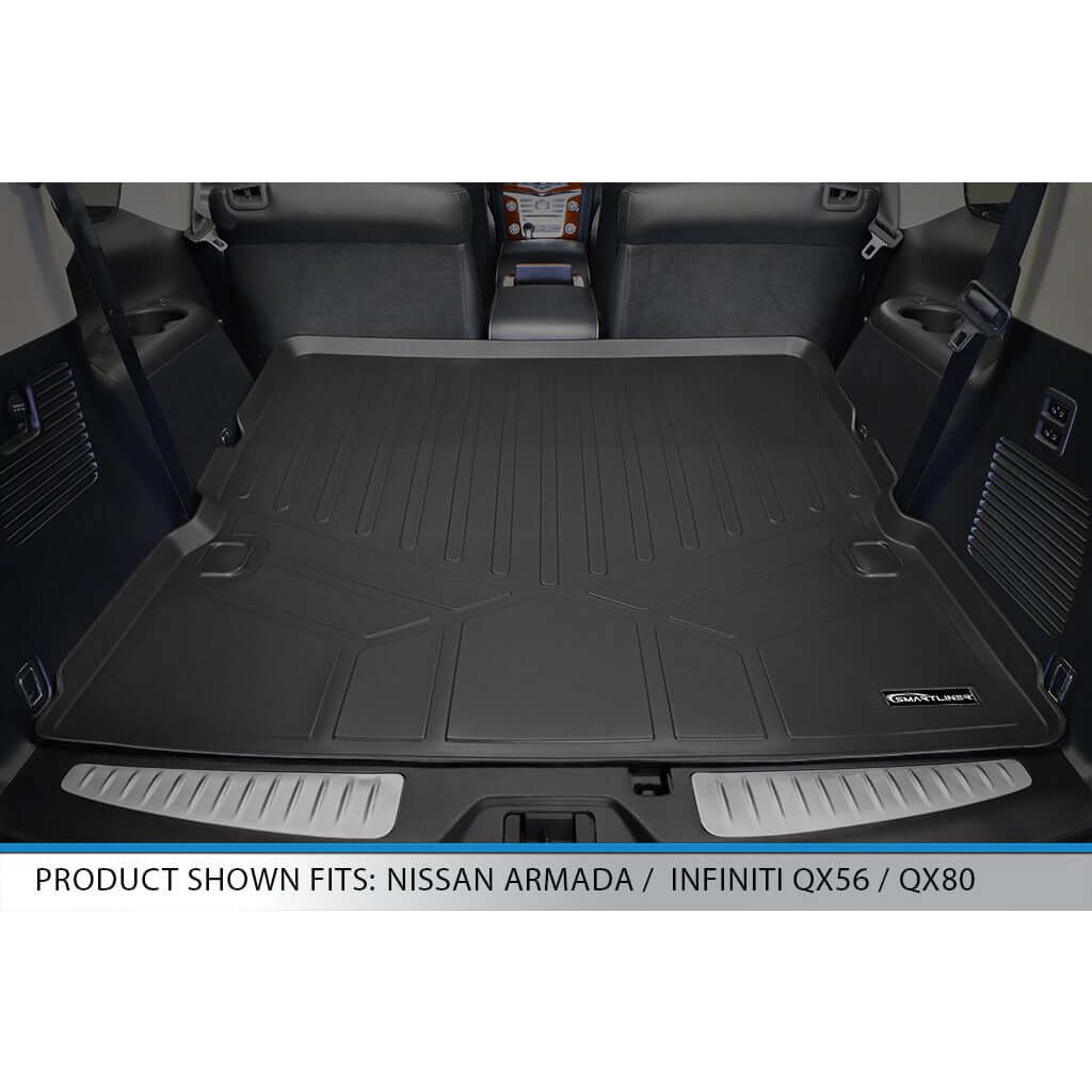 SMARTLINER Custom Fit Floor Liners For 17 18 Armada/11 13 Infiniti QX56/2014 2018 QX80 Smartliner USA