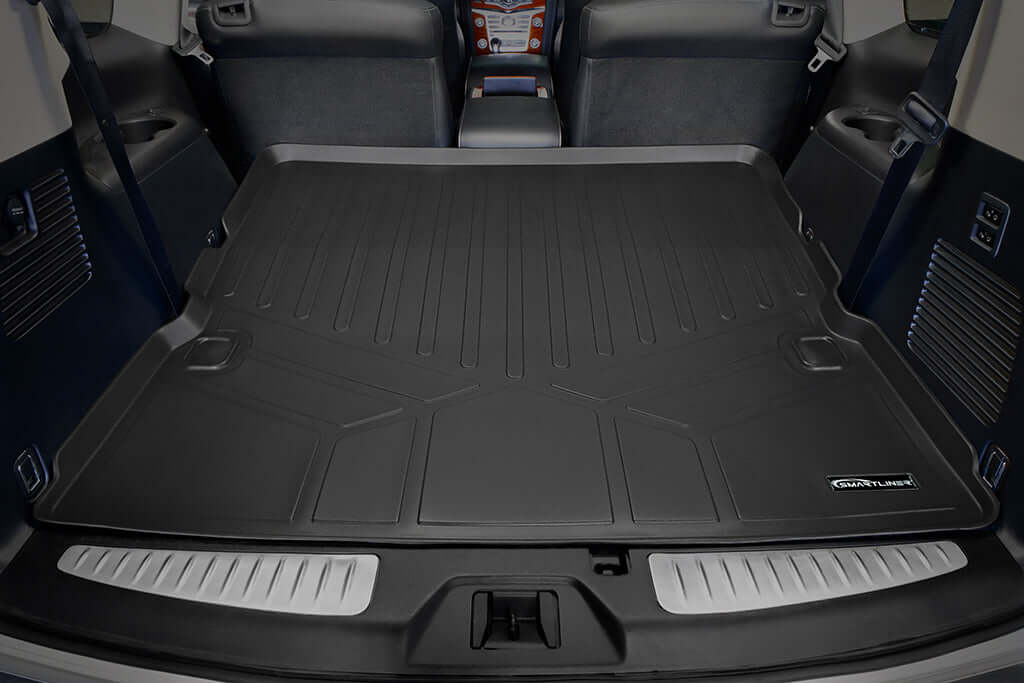 SMARTLINER Custom Fit Floor Liners For 2019-2024 Infiniti QX80/ 2019-2024 Nissan Armada With Bucket Seats & Center Console Only Smartliner USA