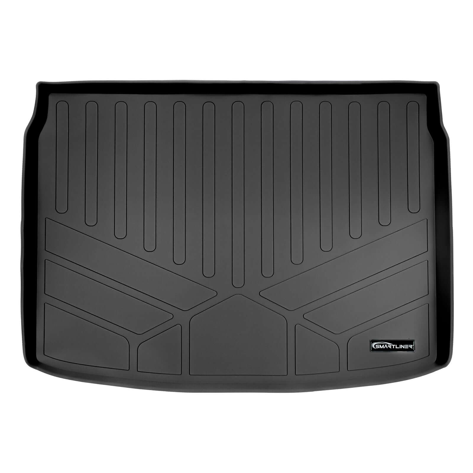 SMARTLINER Custom Fit Floor Liners For 2017-2024 Nissan Rogue Sport - Factory Cargo Tray in Highest Position (No S Models) Smartliner USA