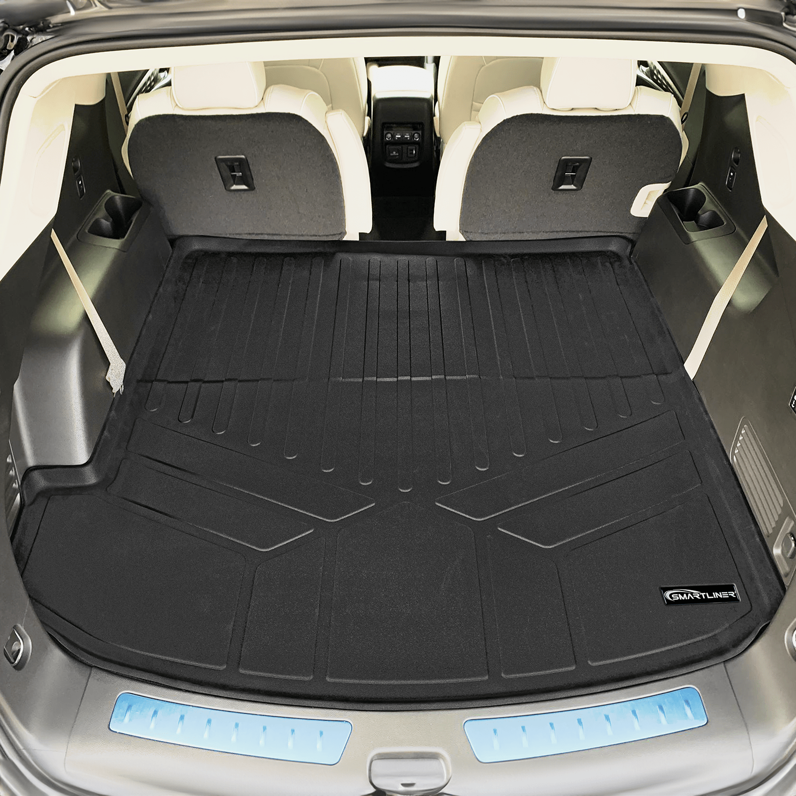SMARTLINER Custom Fit Floor Liners For 2018-2024 Buick Enclave with 2nd Row Bucket Seats Smartliner USA