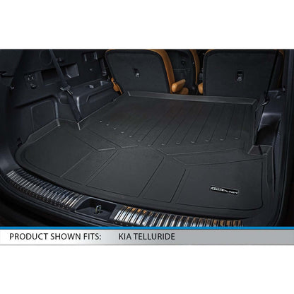 SMARTLINER Custom Fit Floor Liners For 2020-2025 Kia Telluride with 2nd Row Bench Seat Smartliner USA