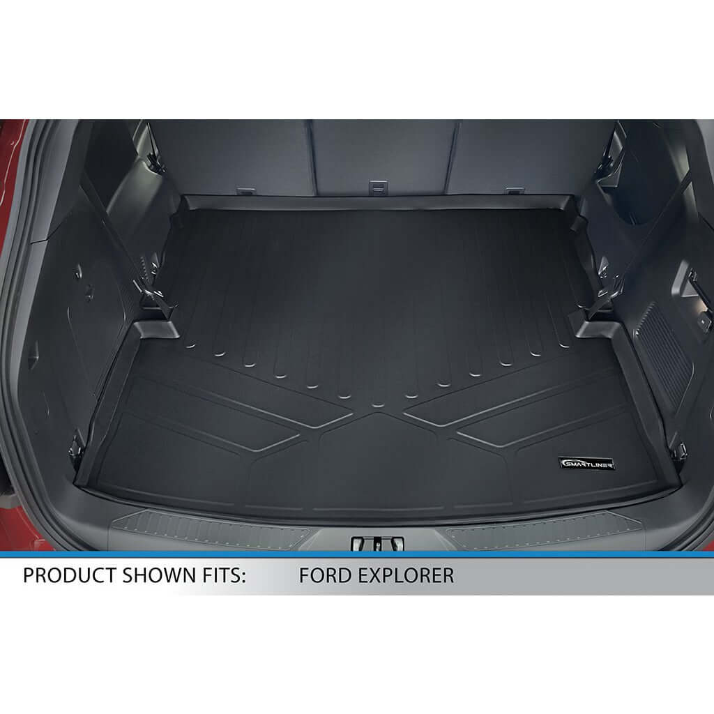 SMARTLINER Custom Fit Floor Liners For for 2020-2025 Ford Explorer 7 Passenger Smartliner USA