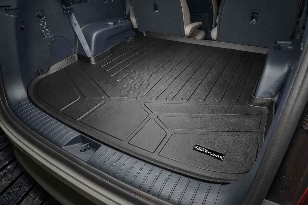 SMARTLINER Custom Fit Floor Liners For 2020-2025 Hyundai Palisade with 2nd Row Bench Seat Smartliner USA