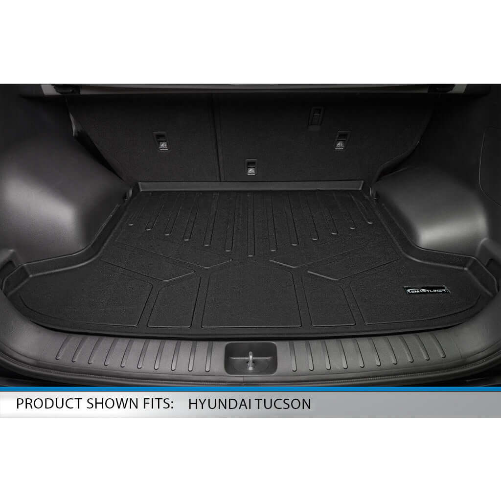 SMARTLINER Custom Fit Floor Liners For 2019-2021 Hyundai Tucson (With hook retention) Smartliner USA