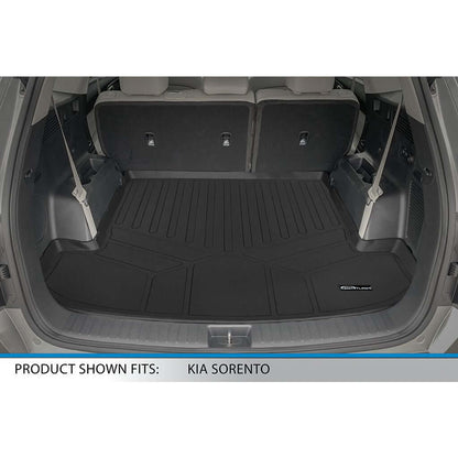 SMARTLINER Custom Fit Floor Liners For 2021-2025 Kia Sorento (with 2nd Row Bench Seat) Smartliner USA