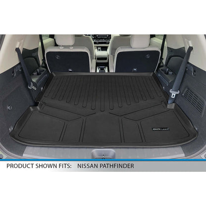 SMARTLINER Custom Fit Floor Liners For 2022-2025 Nissan Pathfinder (7 Passenger) Smartliner USA