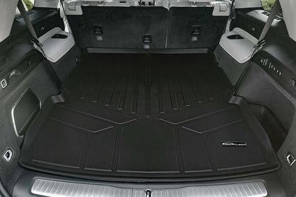 SMARTLINER Custom Fit Floor Liners For 2021-2025 Jeep Grand Cherokee L with 2nd Row Bucket Seat No Center Console with in between Coverage (No subwoofer) Smartliner USA
