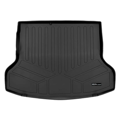 SMARTLINER Custom Fit Floor Liners For 2019-2022 Hyundai Ioniq Hybrid Blue Trim no Subwoofer in Cargo Area (Does Not Fit Electric Models) Smartliner USA