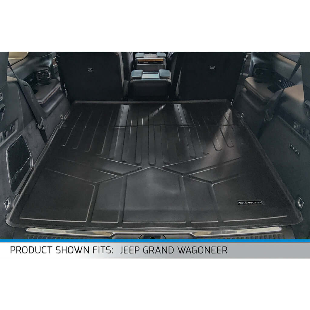 SMARTLINER Custom Fit Floor Liners For 2022-2025 Jeep Grand Wagoneer (8 Passenger Model) Smartliner USA
