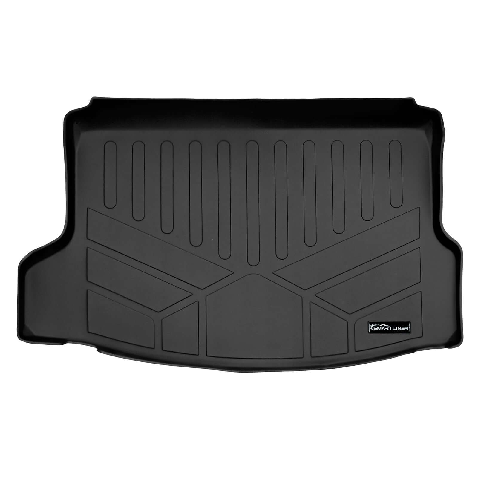 SMARTLINER Custom Fit Floor Liners For 2022-2025 Honda Civic Hatchback with 2nd Row USB Ports and Subwoofer in the Cargo Area Smartliner USA