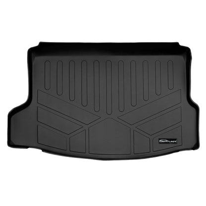 SMARTLINER Custom Fit Floor Liners For 2022-2025 Honda Civic Hatchback with 2nd Row USB Ports and Subwoofer in the Cargo Area Smartliner USA