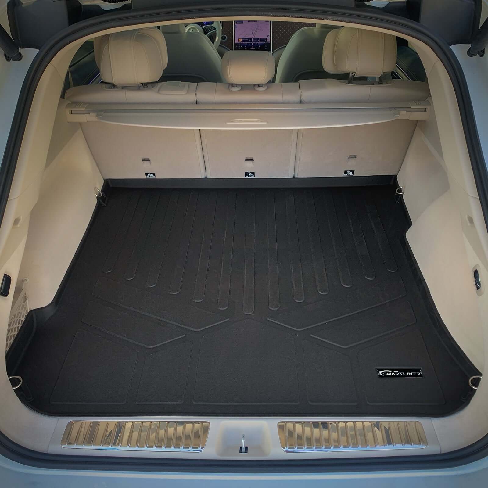 SMARTLINER Custom Fit Floor Liners For 2023-2025 Mercedes-Benz EQS SUV (Only Fits 5 Passenger Models) Smartliner USA