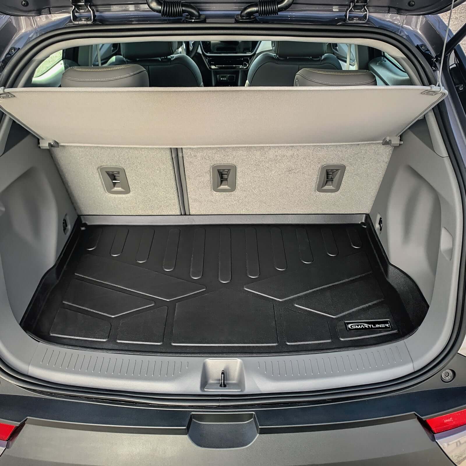 SMARTLINER Custom Fit Floor Liners For 2022-2024 Chevrolet Bolt EUV (Only Fits with the cargo floor in Upper Deck Position) Smartliner USA