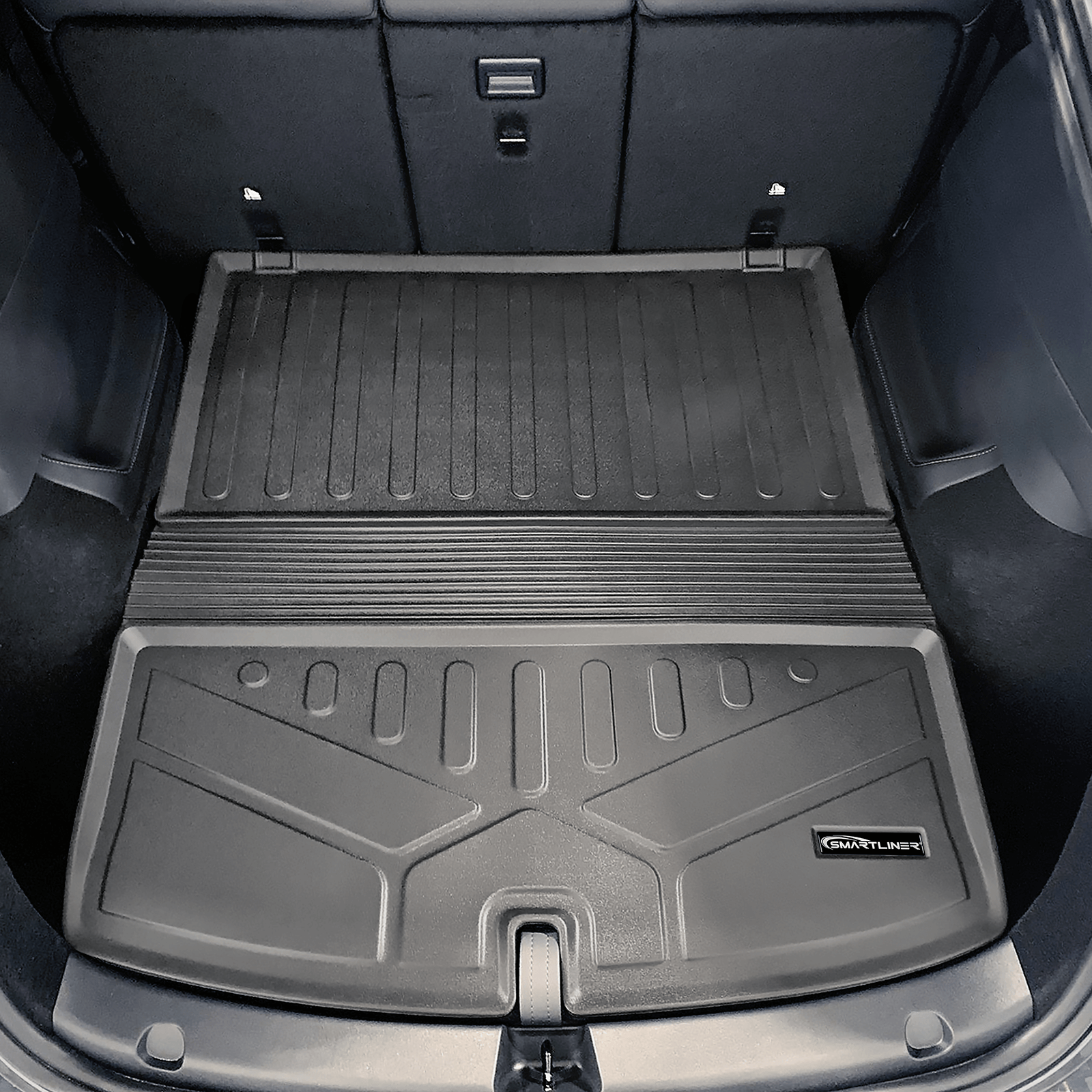 SMARTLINER Custom Fit Floor Liners For for 2020-2024 Tesla Model Y (7 Passenger) Smartliner USA