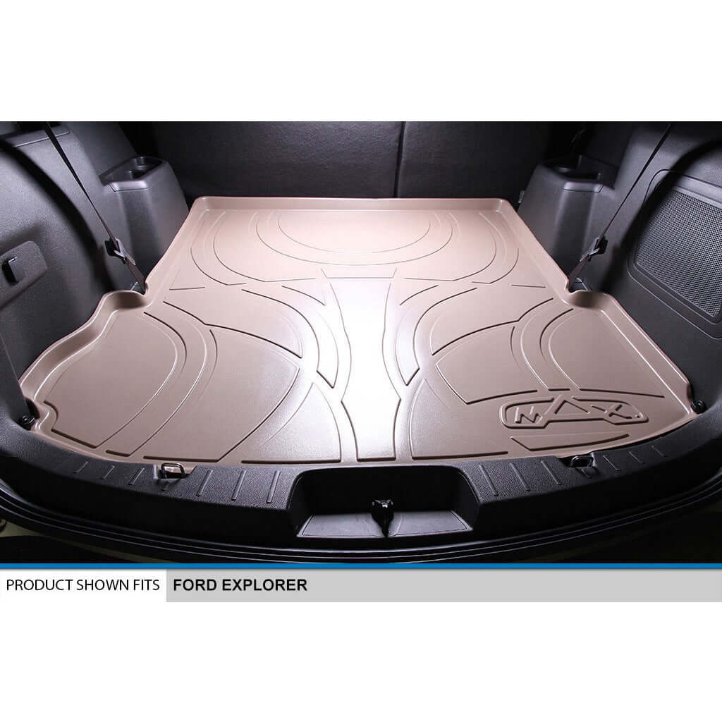 SMARTLINER Custom Fit Floor Liners For 2015-2016 Ford Explorer (with 2nd Row Center Console) Smartliner USA
