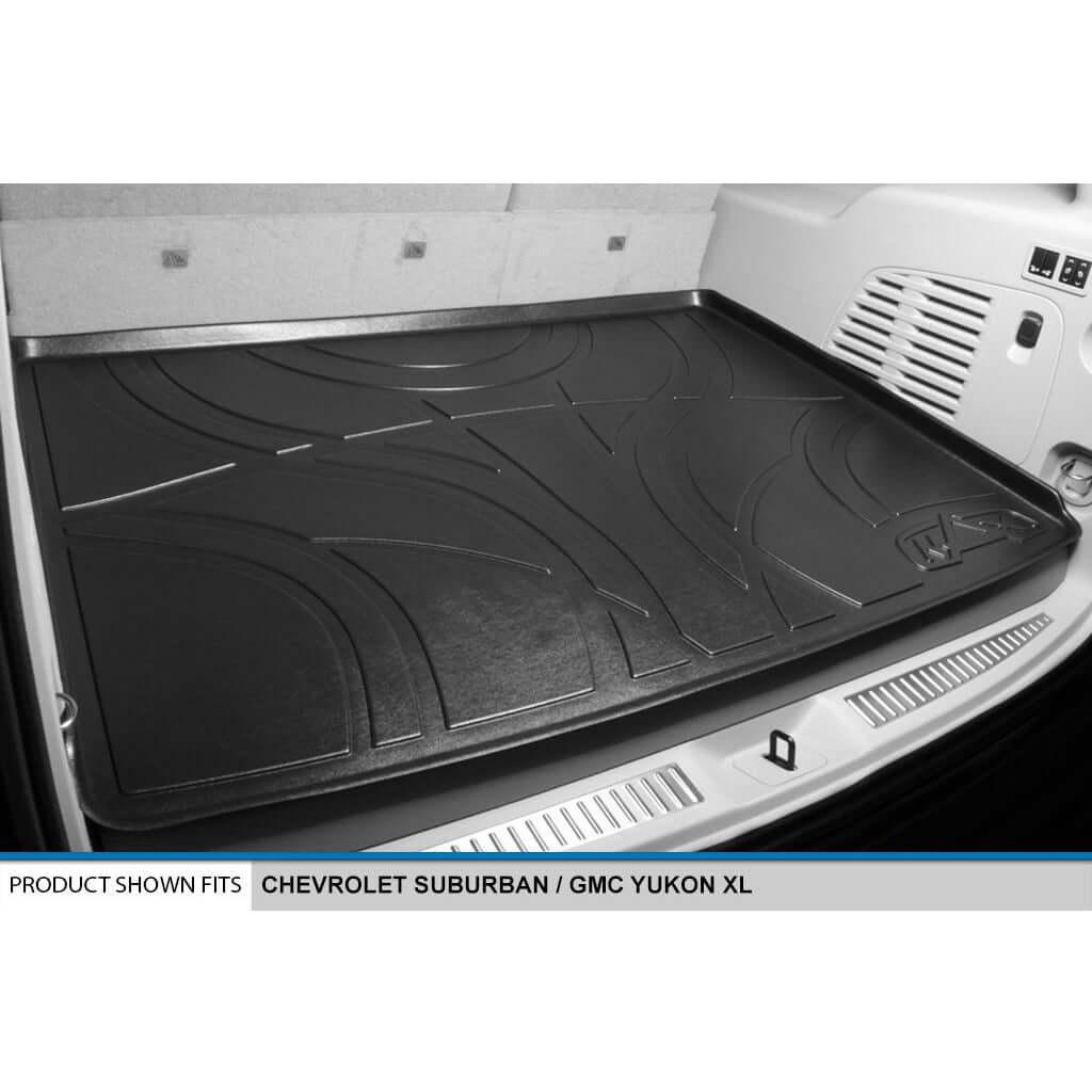SMARTLINER Custom Fit Floor Liners For 2015-2020 Chevy Suburban/GMC Yukon XL with 2nd Row Bench Seat Smartliner USA
