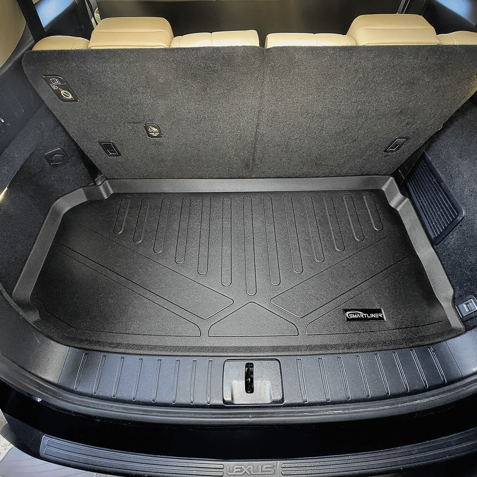 SMARTLINER Custom Fit Floor Liners For 2018-2022 Lexus RXL Hybrid (6 Passenger) Smartliner USA
