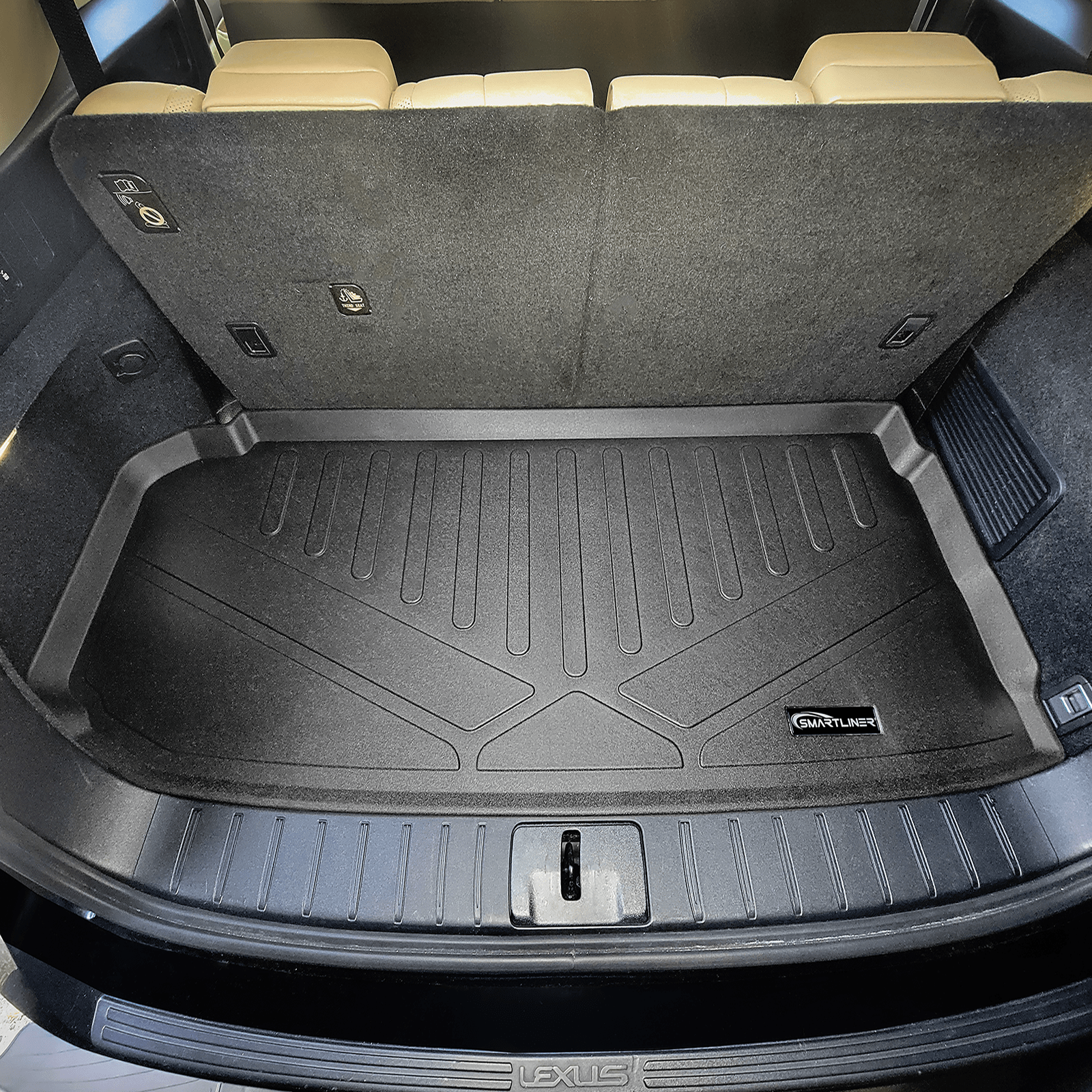 SMARTLINER Custom Fit Floor Liners For 2018-2022 Lexus RXL (6 Passenger) Smartliner USA