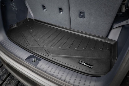 SMARTLINER AUTO™ Custom Fit Floor Liners For 2020-2025 Hyundai Palisade with 2nd Row Bucket Seat No Center Console with in between Coverage Smartliner USA