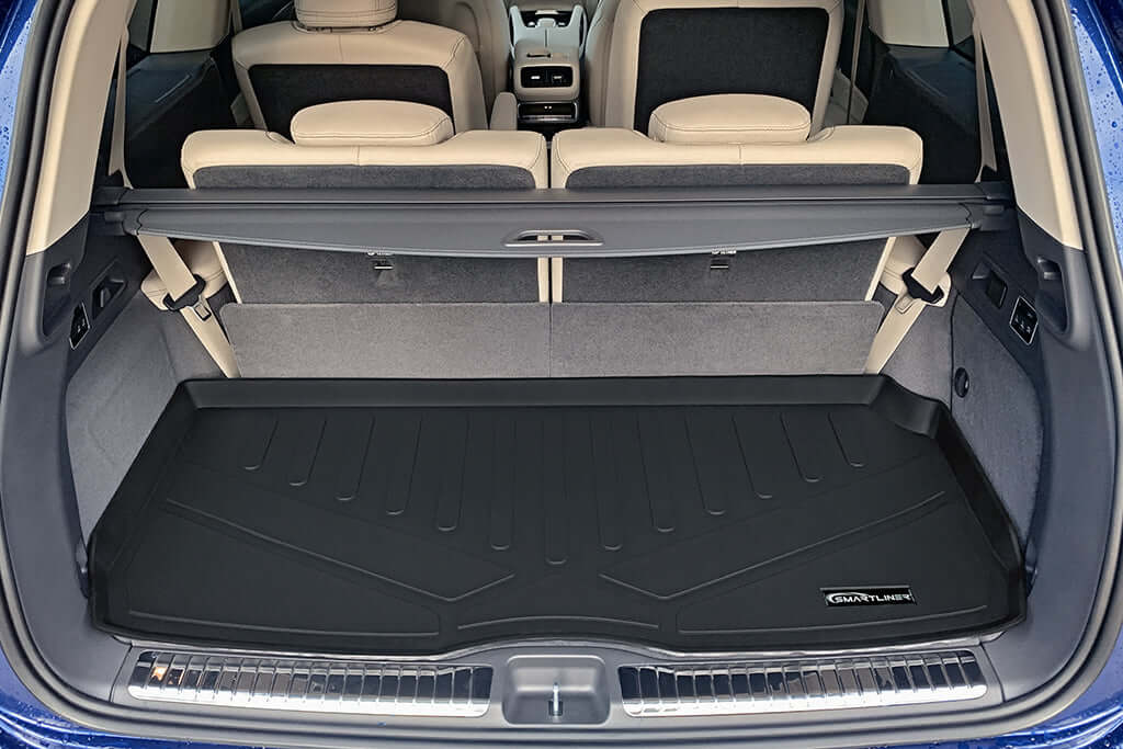 SMARTLINER Custom Fit Floor Liners For 2020-2024 Mercedes-Benz GLS-Class 7 Passenger With 2nd Row Bucket Seats Smartliner USA
