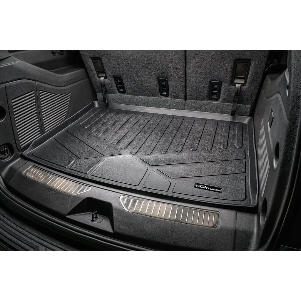 SMARTLINER Custom Fit Floor Liners For 2021-2025 GMC Yukon XL/ Yukon Denali XL with 2nd Row Bench Seat Smartliner USA