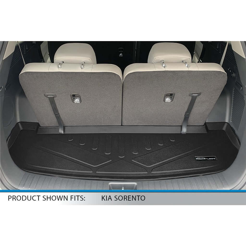 SMARTLINER Custom Fit Floor Liners For 2021-2025 Kia Sorento (with 2nd Row Bucket Seats) Smartliner USA