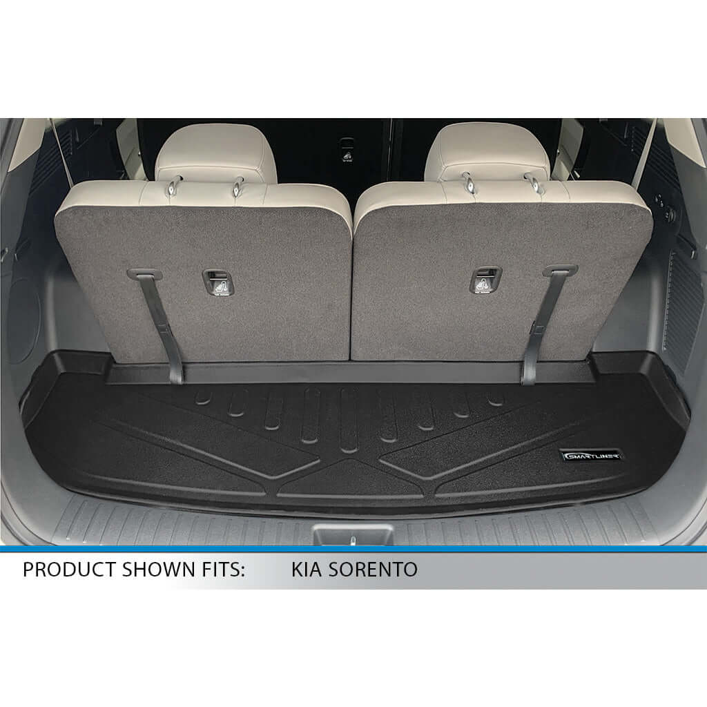 SMARTLINER Custom Fit Floor Liners For 2021-2025 Kia Sorento (with 2nd Row Bench Seat) Smartliner USA