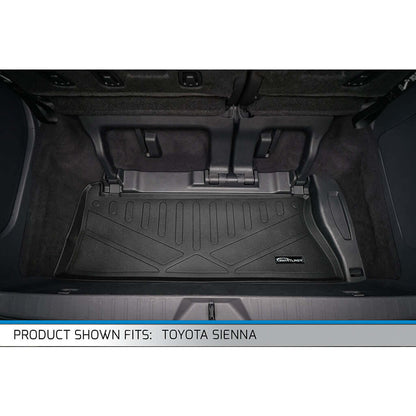 SMARTLINER Custom Fit Floor Liners For 2021-2025 Toyota Sienna with 2nd Row Bench Seat Smartliner USA