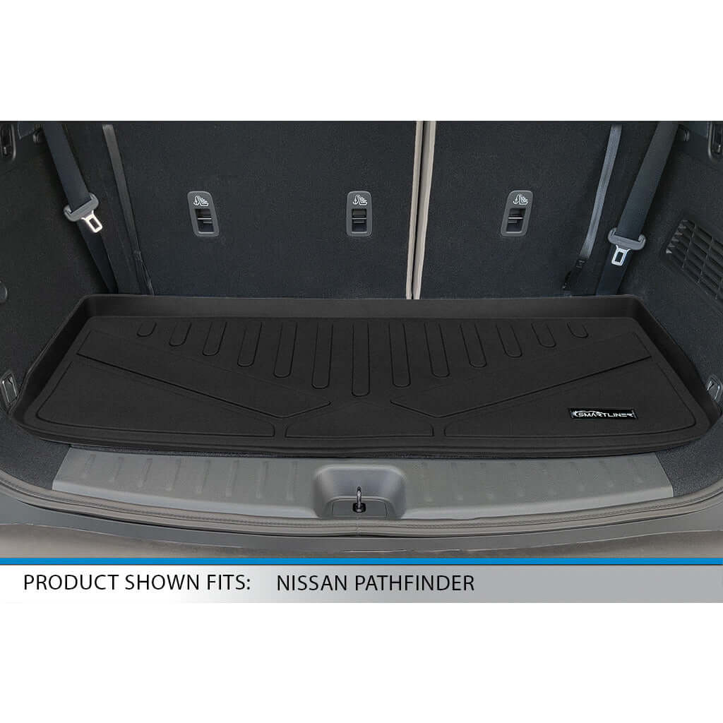 SMARTLINER Custom Fit Floor Liners For 2022-2025 Nissan Pathfinder (7 Passenger) Smartliner USA