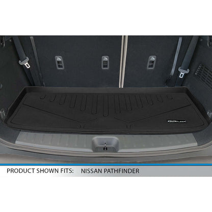SMARTLINER Custom Fit Floor Liners For 2022-2025 Nissan Pathfinder (7 Passenger) Smartliner USA
