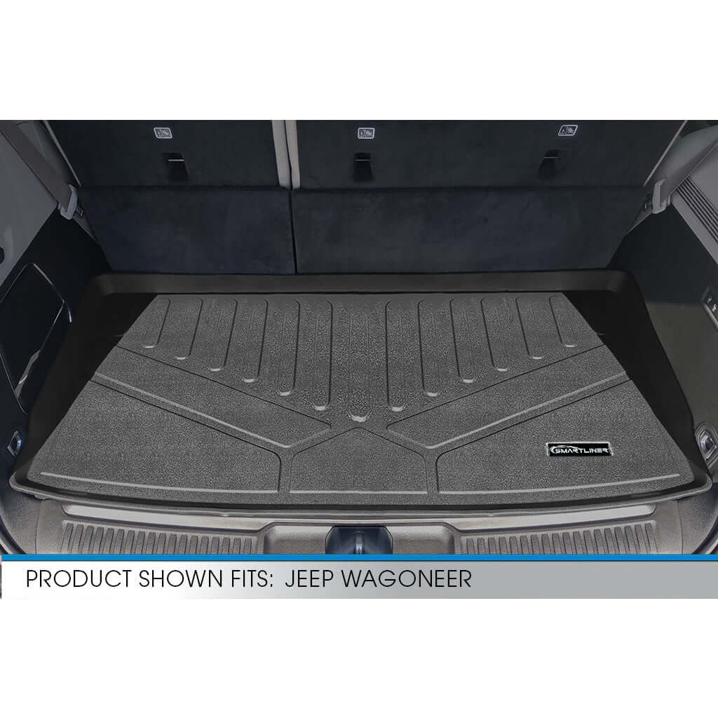 SMARTLINER Custom Fit Floor Liners For 2022-2025 Jeep Wagoneer (8 Passenger Model) Smartliner USA