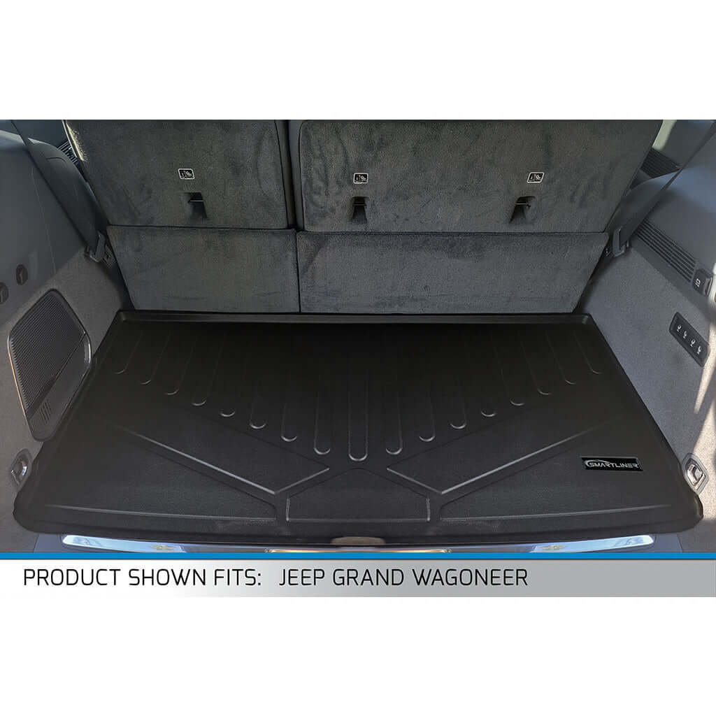 SMARTLINER Custom Fit Floor Liners For 2022-2025 Jeep Grand Wagoneer (8 Passenger Model) Smartliner USA